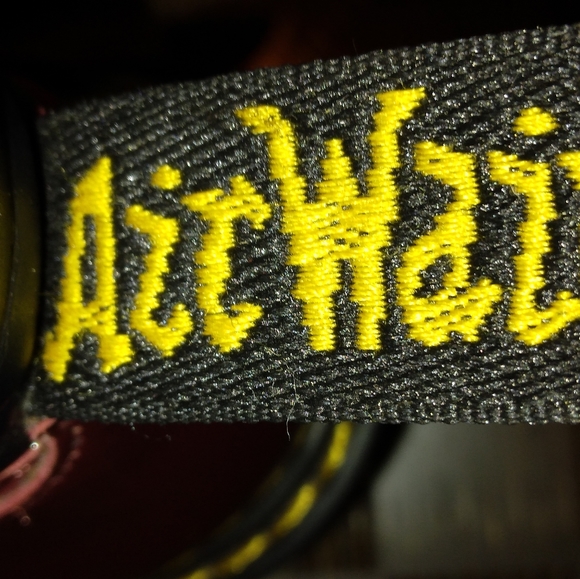 Dr, Martens high heel Style size 6 us  maroon - Picture 4 of 5